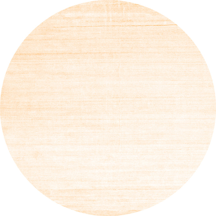 Square Solid Orange Modern Rug, con272org