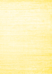 Solid Yellow Modern Rug, con272yw