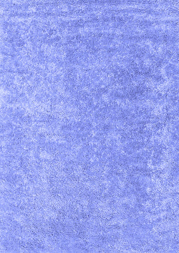 Abstract Blue Contemporary Rug, con2730blu