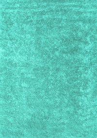 Abstract Turquoise Contemporary Rug, con2730turq