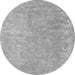 Square Abstract Gray Contemporary Rug, con2730gry