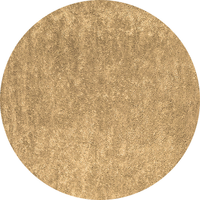 Round Machine Washable Abstract Brown Contemporary Rug, wshcon2730brn
