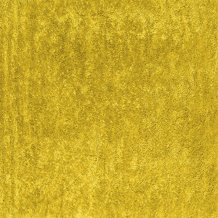 Square Abstract Yellow Contemporary Rug, con2730yw