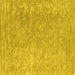 Square Abstract Yellow Contemporary Rug, con2730yw