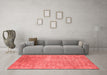 Contemporary Red Washable Rugs