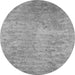 Machine Washable Abstract Gray Contemporary Rug, wshcon2731gry