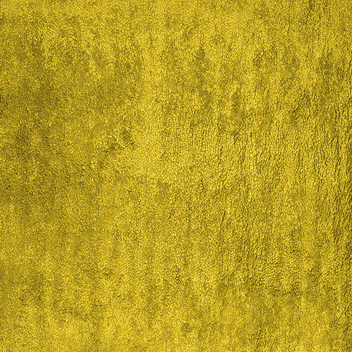 Square Abstract Yellow Contemporary Rug, con2731yw