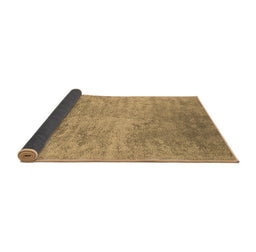 Sideview of Abstract Brown Contemporary Rug, con2731brn