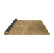 Sideview of Abstract Brown Contemporary Rug, con2731brn