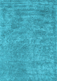 Abstract Light Blue Contemporary Rug, con2732lblu