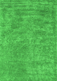 Abstract Green Contemporary Rug, con2732grn