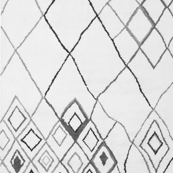 Solid Gray Modern Rug, con2733gry