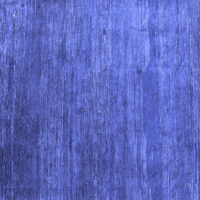 Square Abstract Blue Contemporary Rug, con2734blu