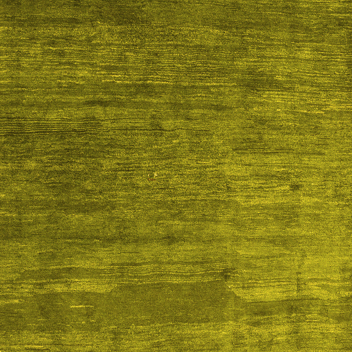 Abstract Yellow Contemporary Rug, con2734yw