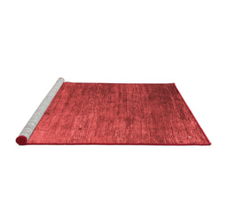 Contemporary Red Washable Rugs