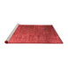 Contemporary Red Washable Rugs