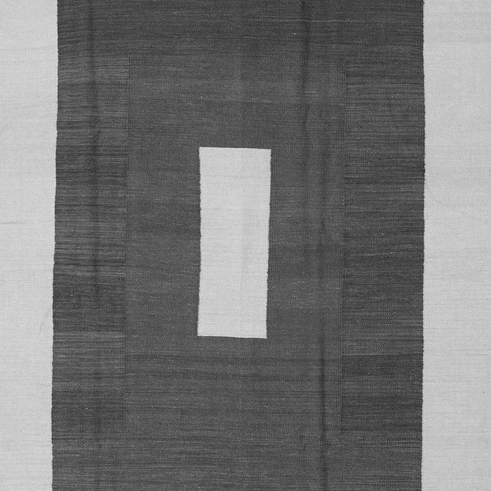 Serging Thickness of Machine Washable Abstract Gray Contemporary Rug, wshcon2736gry