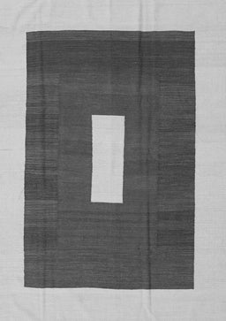 Abstract Gray Contemporary Rug, con2736gry