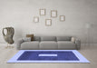 Machine Washable Abstract Blue Contemporary Rug in a Living Room, wshcon2736blu