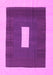 Machine Washable Abstract Pink Contemporary Rug, wshcon2736pnk