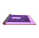Sideview of Abstract Purple Contemporary Rug, con2736pur