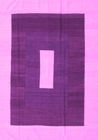 Abstract Pink Contemporary Rug, con2736pnk