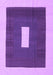 Machine Washable Abstract Purple Contemporary Area Rugs, wshcon2736pur