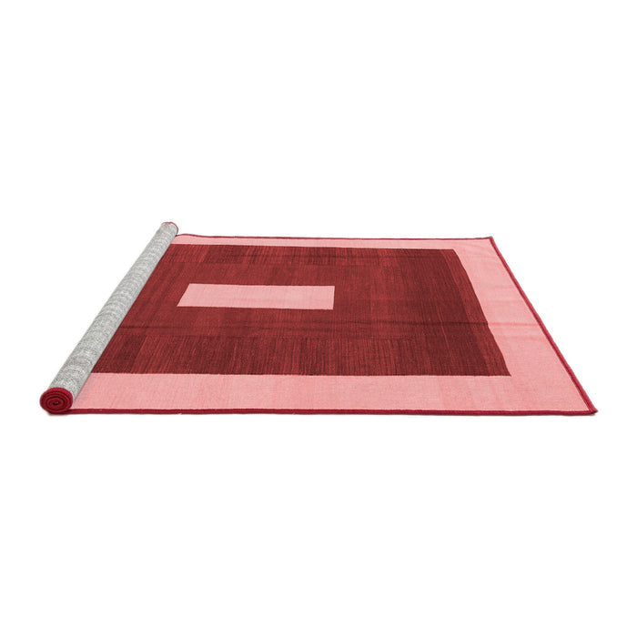 Contemporary Red Washable Rugs