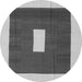 Square Abstract Gray Contemporary Rug, con2736gry