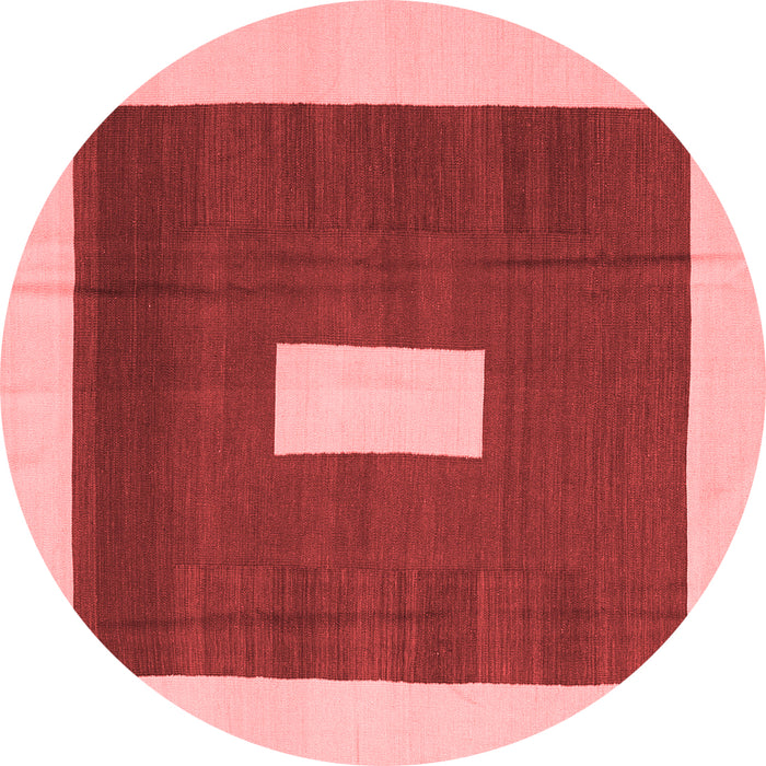 Machine Washable Abstract Red Contemporary Rug, wshcon2736red