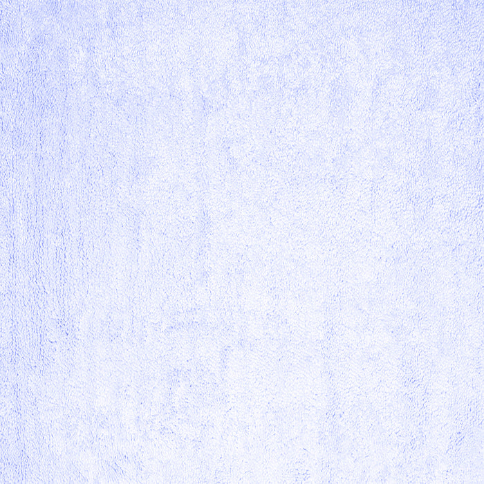 Square Solid Blue Modern Rug, con2737blu