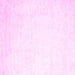 Square Solid Pink Modern Rug, con2737pnk