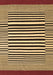 Abstract Brown Contemporary Rug, con2738brn