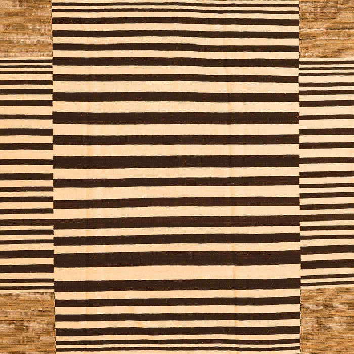 Serging Thickness of Machine Washable Abstract Orange Contemporary Area Rugs, wshcon2738org