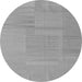 Machine Washable Abstract Gray Contemporary Rug, wshcon2739gry