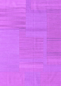 Abstract Purple Contemporary Rug, con2739pur