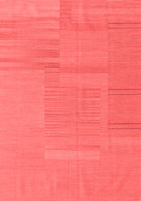 Abstract Red Contemporary Rug, con2739red