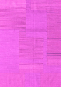 Abstract Pink Contemporary Rug, con2739pnk