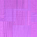 Square Machine Washable Abstract Purple Contemporary Area Rugs, wshcon2739pur