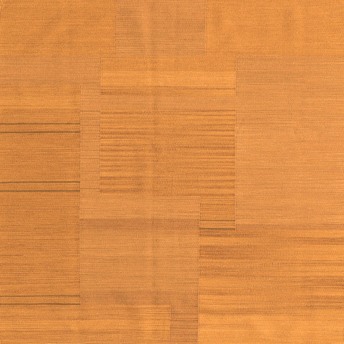 Serging Thickness of Abstract Orange Contemporary Rug, con2739org