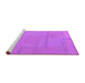 Sideview of Machine Washable Abstract Purple Contemporary Area Rugs, wshcon2739pur