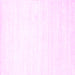 Square Solid Pink Modern Rug, con273pnk