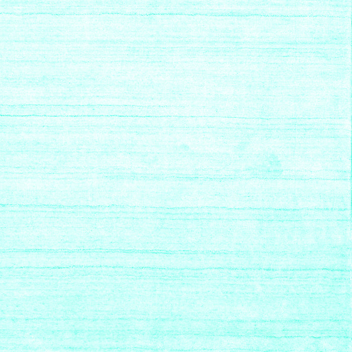 Machine Washable Solid Turquoise Modern Area Rugs, wshcon273turq