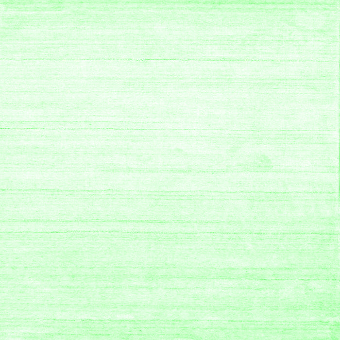 Square Solid Emerald Green Modern Rug, con273emgrn