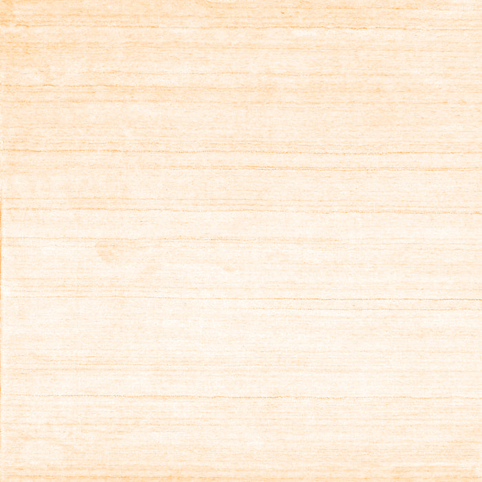Serging Thickness of Solid Orange Modern Rug, con273org