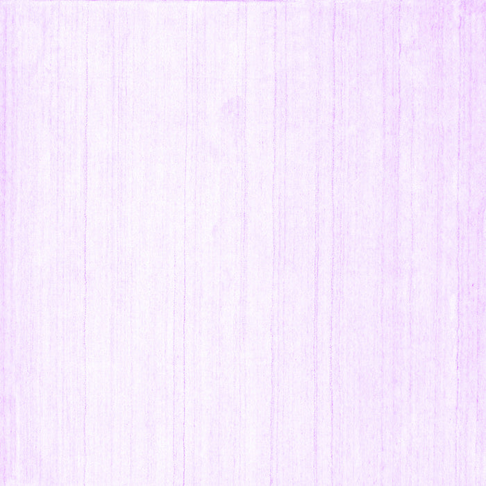 Square Solid Purple Modern Rug, con273pur