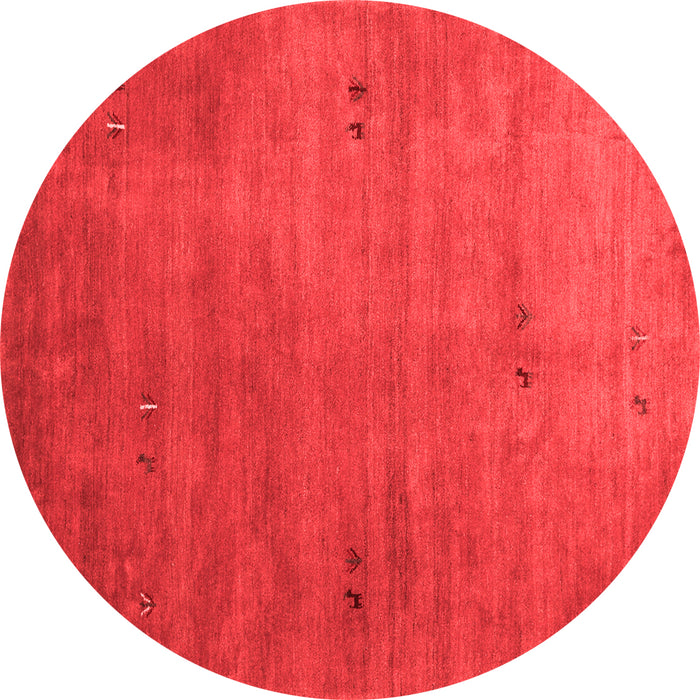 Abstract Red Contemporary Rug, con2740red