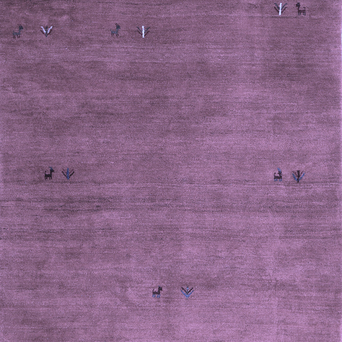 Abstract Blue Contemporary Rug, con2740blu