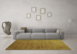 Machine Washable Abstract Light Blue Contemporary Rug in a Living Room, wshcon2740lblu