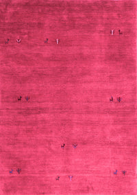 Abstract Pink Contemporary Rug, con2740pnk